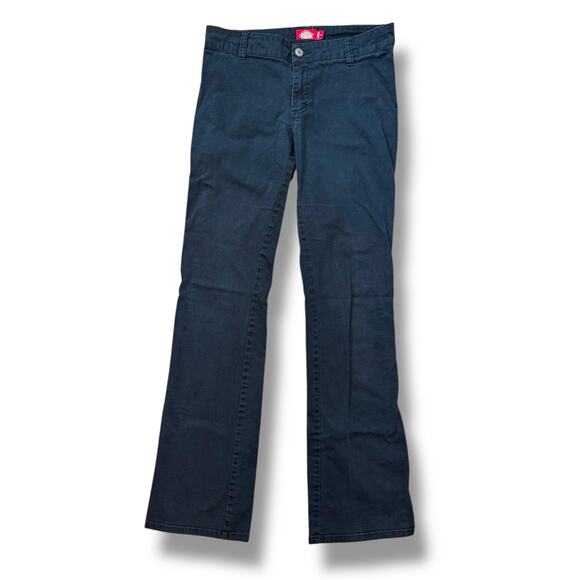 Dickies Girl Junior's Worker Bootcut Pant with 2 Back Pockets EUC - Picture 1 of 8